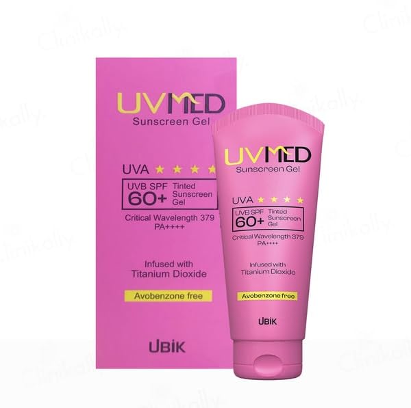 UVMed Tinted Sunscreen Gel SPF 60
