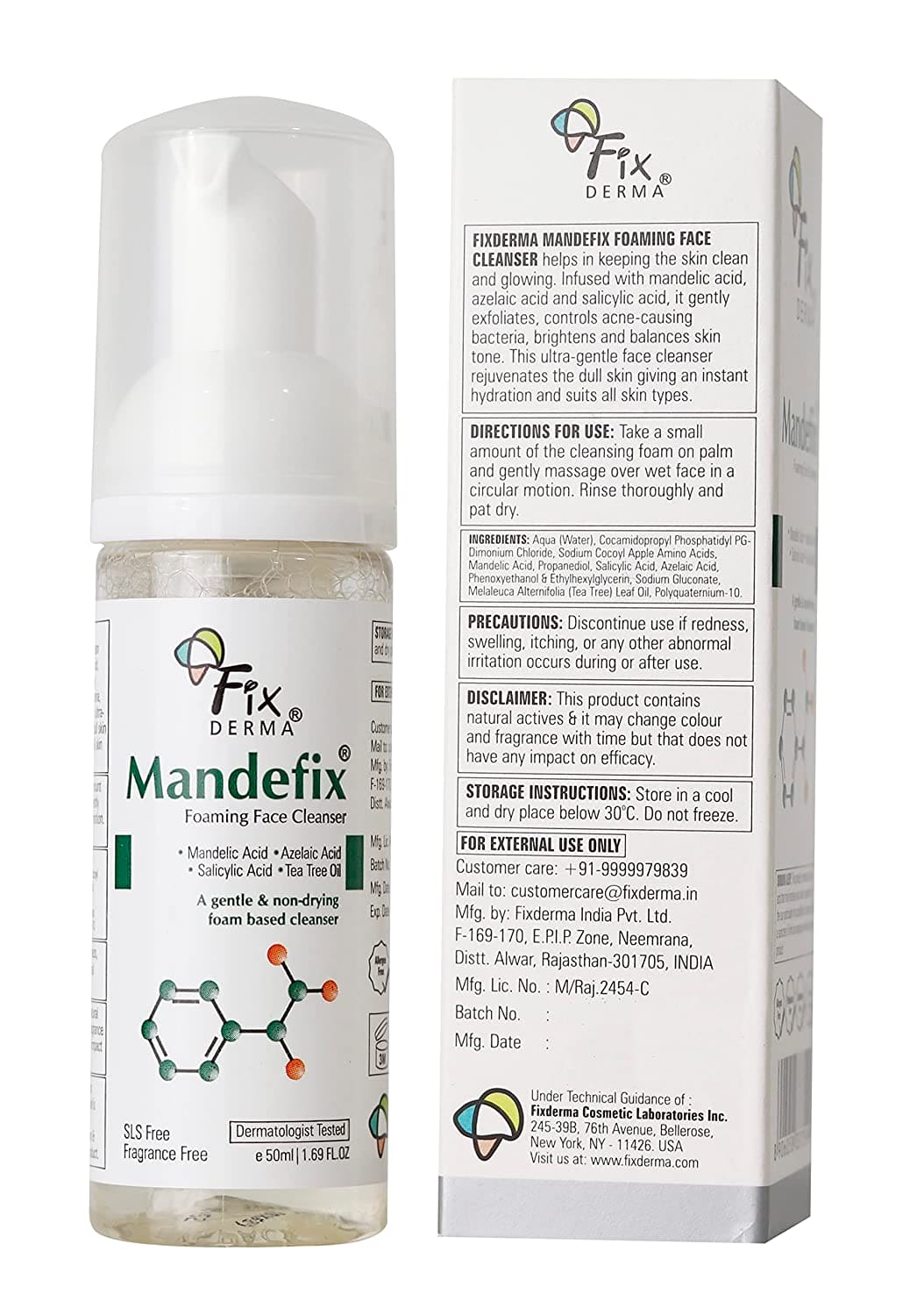 Mandefix - Foaming Face Cleanser