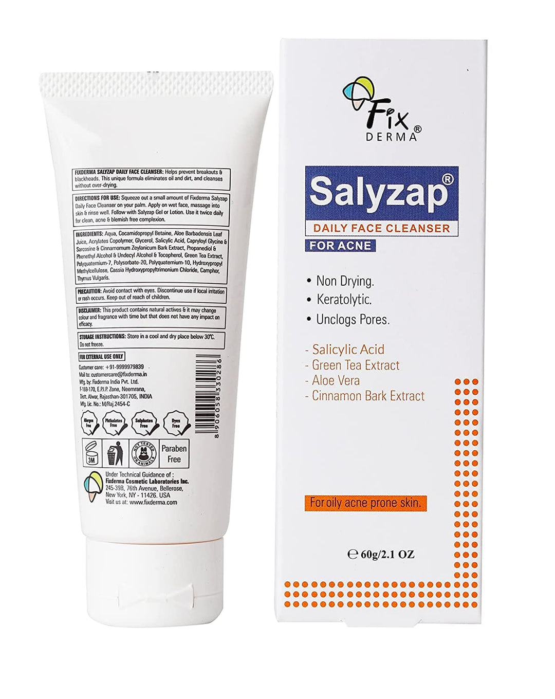 Salyzap Daily Face Cleanser